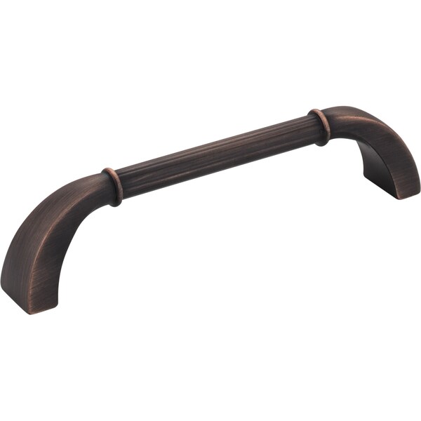 Jeffrey Alexander 128 mm Center-to-Center Brushed Oil Rubbed Bronze Cordova Cabinet Pull Z281-128DBAC - main